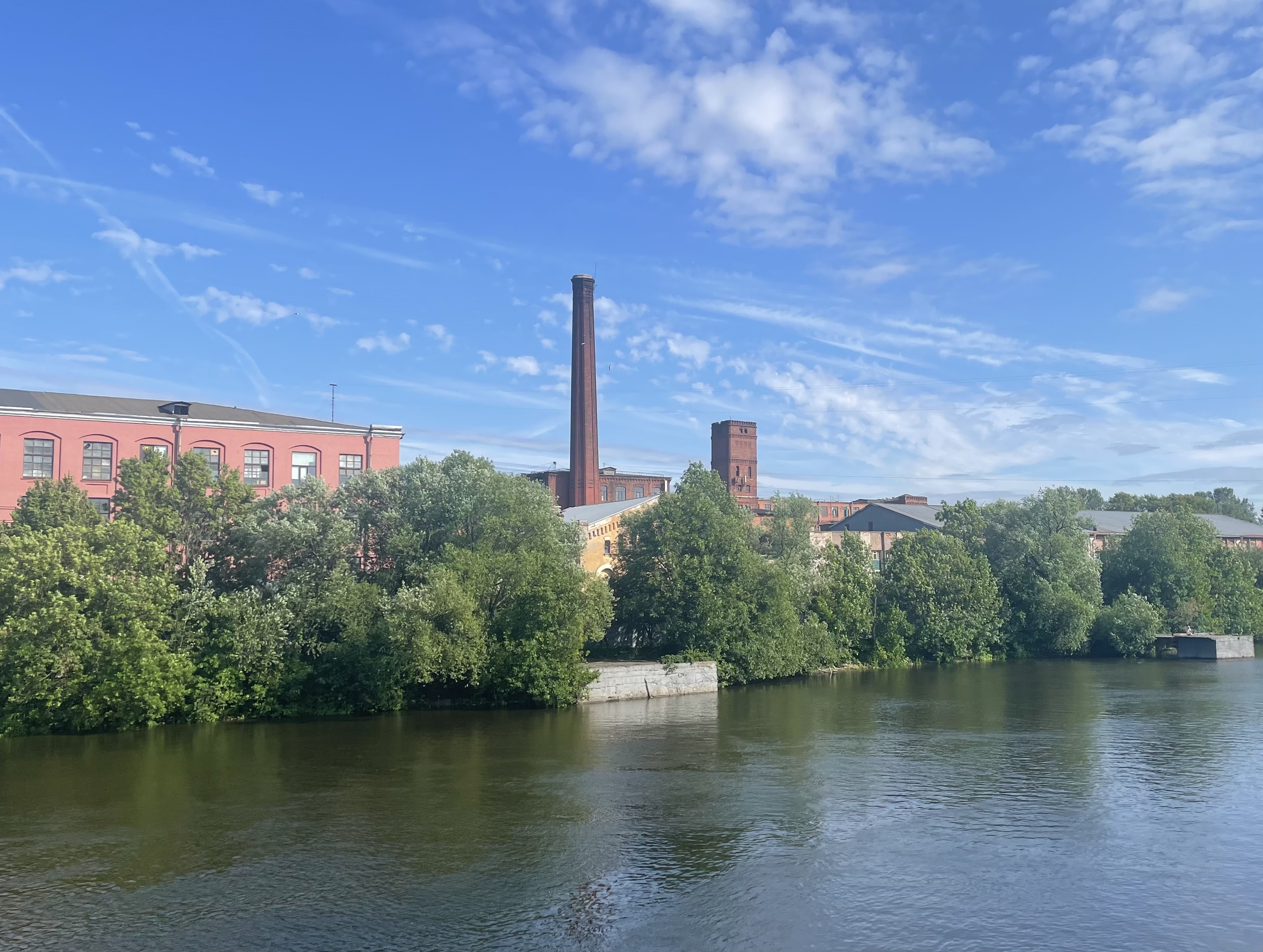 Путешествие вдоль реки Екатерингофки